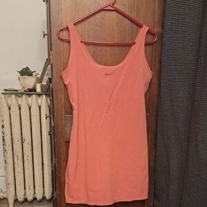 Nike Women's Size Med Rust Canyon Tank Athletic Dress